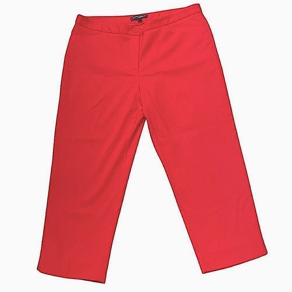 *Mario Serrani* Red Capris - Picture 1 of 2